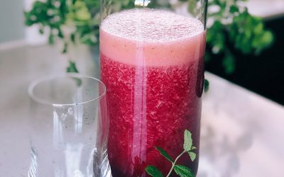 Rødbete, rips og appelsin smoothie